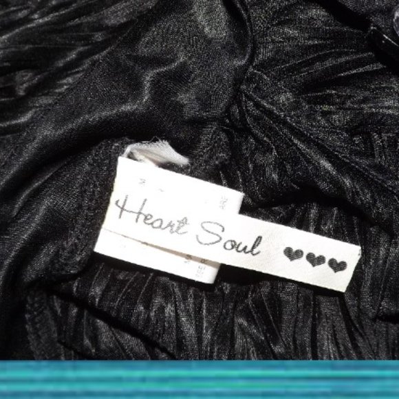Heart Soul Black High Neck Dressy Sleeveless Top - Picture 4 of 4